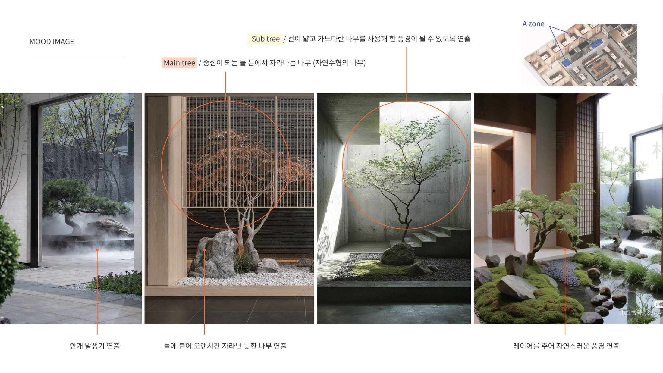 A존 깊은 숲 무드